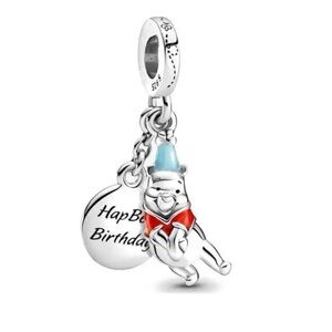 Winnie the Pooh birthday charm